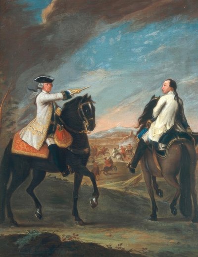 Equestrian Portrait of Guglielmo di Monfort by Pietro Longhi